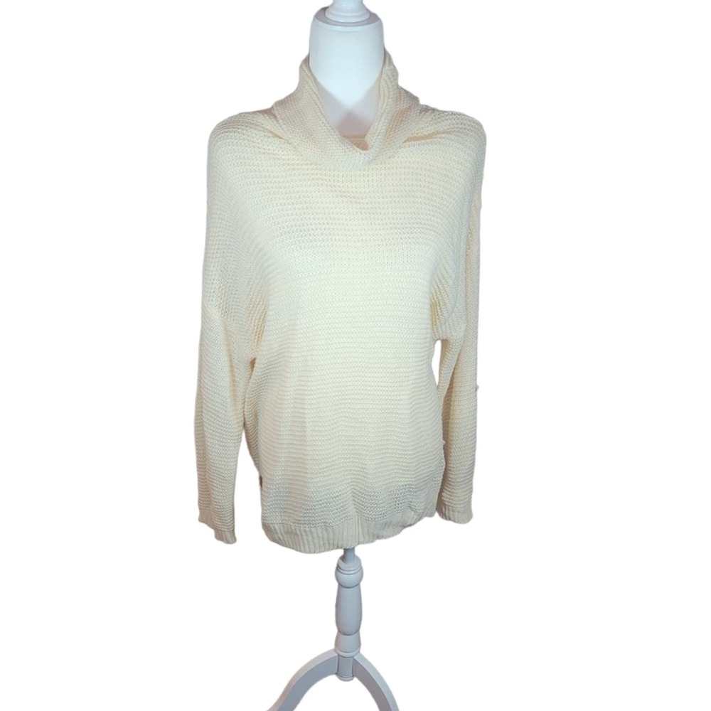 Simply Southern Knit Chunky Cowlneck Sweater sz XXL